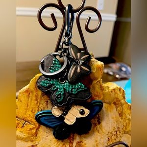 Coach Butterfly Keychain